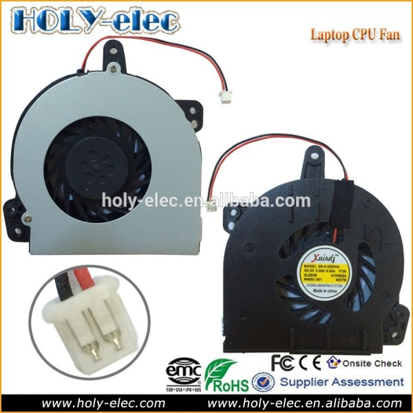 2 pin / 2 wire Original New Laptop Replacement repair part CPU Cooling Fan Cooler for HP 500 510 520 series