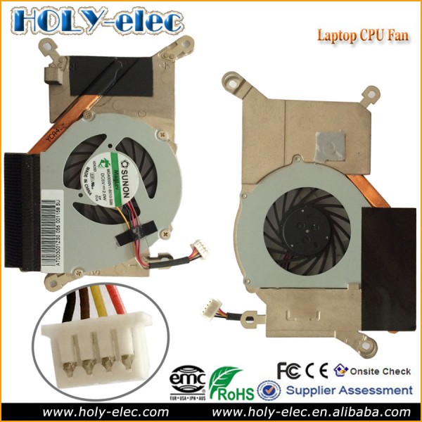 top A+ quality 4 pin Laptop replacement repair CPU Cooling Fan for GATEWAY NAVEO LT24 with heatsink
