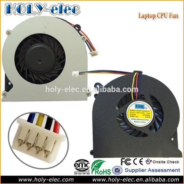 4 wire original Laptop Replacement repair part CPU Cooling Fan for HP 4530S 8460P 8450P series