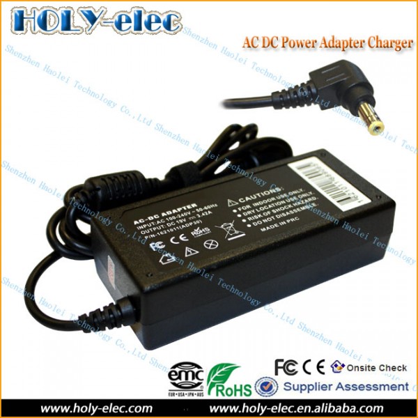 65W AC Adapter for Gateway CX2755 Compatible Laptop Power charger(PAC-GA19v3.42a65w5.5*2.5)