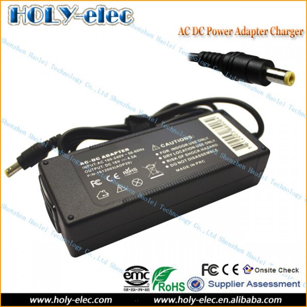 72W Charger for IBM 92P1016 Compatible Laptop Power AC Adapter