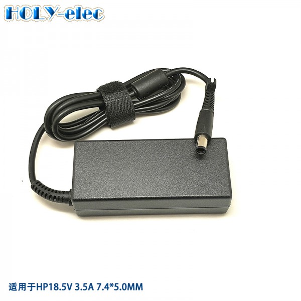 Laptop Adapter 65W 18.5V 3.5A Ac Dc Power Charge for HP