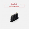 4pcs/set multiple notebook universal interface repair power adapter socket connector converter