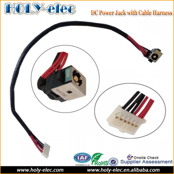 DC Power Port Jack Socket And Cable Wire Asus F751LD X450 X751 F751