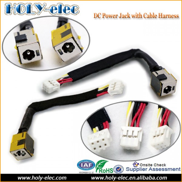 Laptop DC POWER JACK HARNESS IN CABLE FOR HP