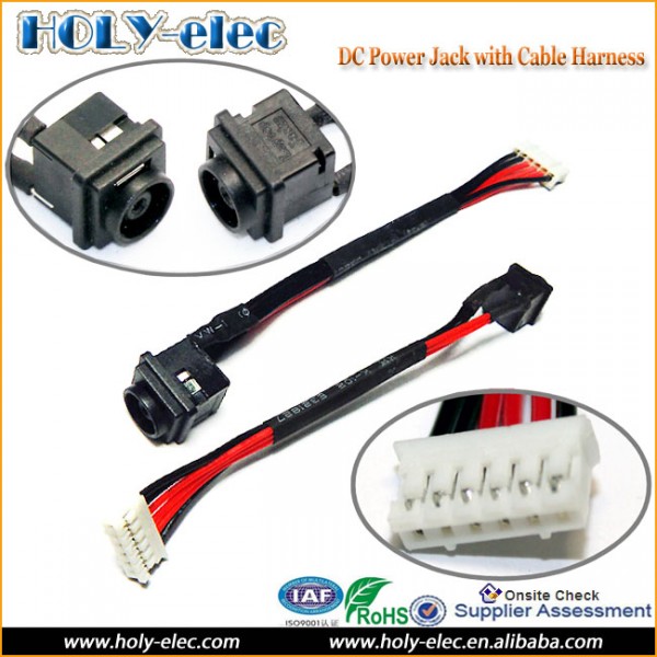 Laptop DC Power Jack and Cable for Sony Vaio VGN-BX197XP VGN-BX297XP