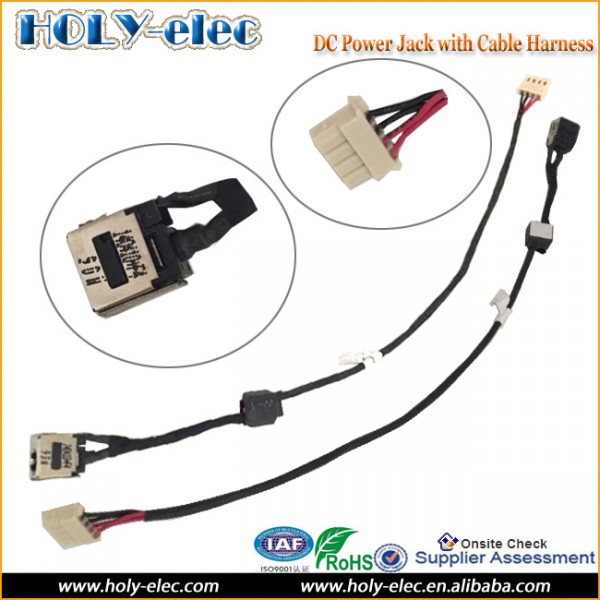 Laptop DC Power Port Jack Socket And Cable Wire Toshiba Satellite L750 L750D L650 L650D
