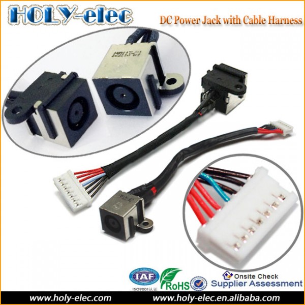 Laptop DC POWER JACK CABLE HARNESS FOR DELL XPS 14 L401X PN: 2KJCF