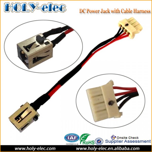 Laptop DC Power Port Jack Socket and Cable Wire Toshiba Satellite L840