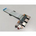 Laptop DC Power Jack Board for Sony VPC-EA VPC-EB USB audio board