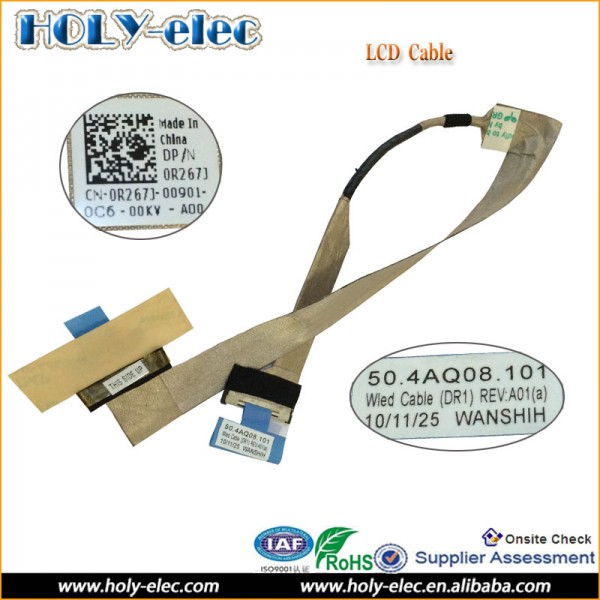 New Laptop LED Flex Video Cable For DELL Inspiron 1545 1555 50.4AQ08.102 0R267J (LC-DE1545)