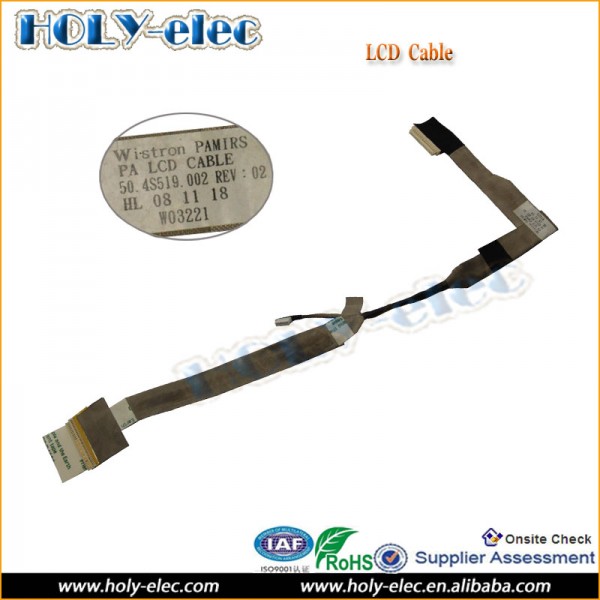 Brand New LCD Cable For HP DV2000 DV2200 DV2100 DV2700 DV2800 LCD LED Flex Video Cable 50.4S519.002