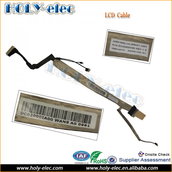 Laptop LCD Cable For HP DV7 DV7-1000 DC02000IA00