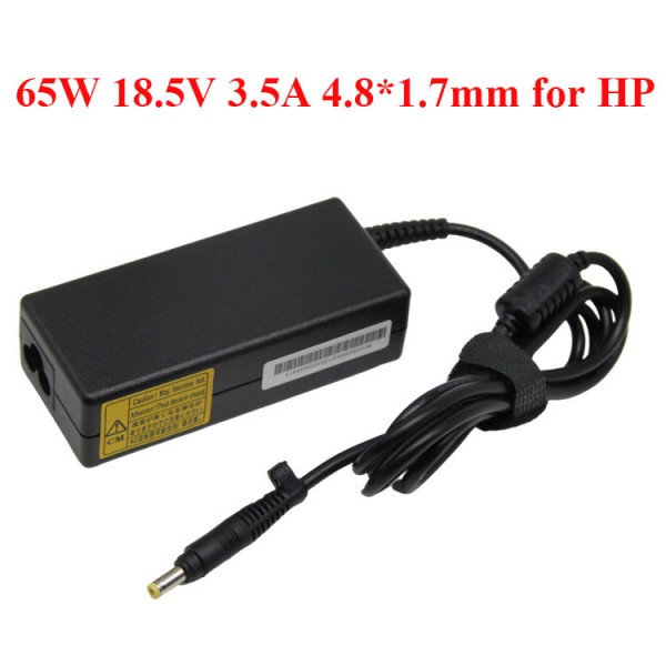 Laptop Charger 65W 18.5V 3.5A 4.8*1.7mm OEM AC Adapter for HP Power Supply