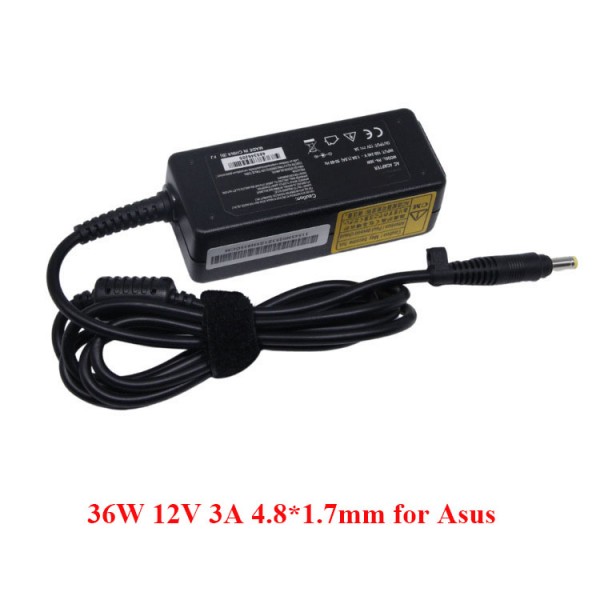36W 12V 3A 4.8*1.7mm OEM Laptop Adapter for Asus Power Charger Power Supply