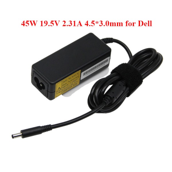 Laptop AC Adapter 45W 19.5V 2.31A 4.5*3.0mm Charger For Dell Power Supply OEM