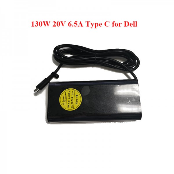 130W USB-C AC Adapter Power Charger for Dell XPS 15 9575 9500 9700 Laptop Adapter Type C