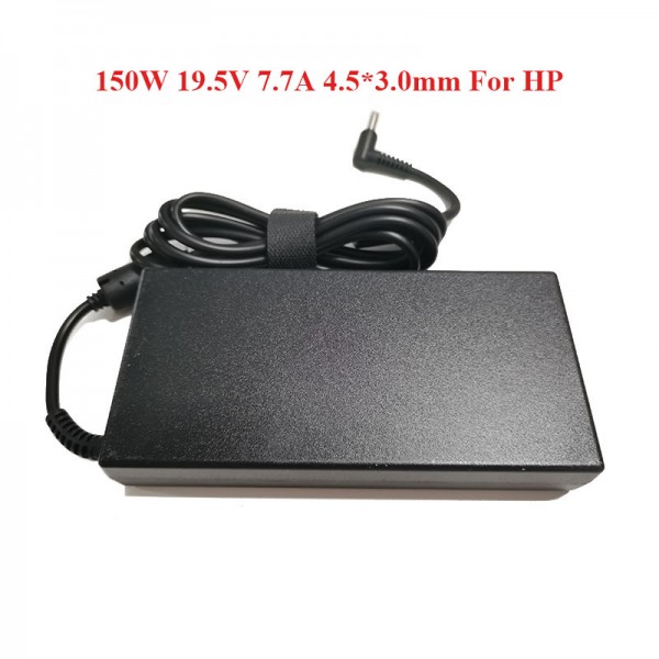 19.5V 7.7A 150W 4.5*3.0mm Laptop AC Adapter for HP OMEN 17-AN001CA Series Laptop Power Supply Charger