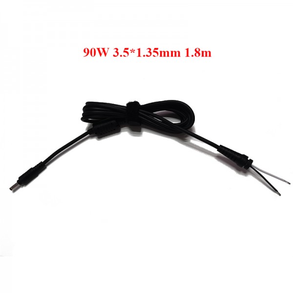 Laptop Adapter Cable Straight Tip 3.5*1.35mm Connector 3.5*1.35mm DC Power Plug Cord Wire 1.8m