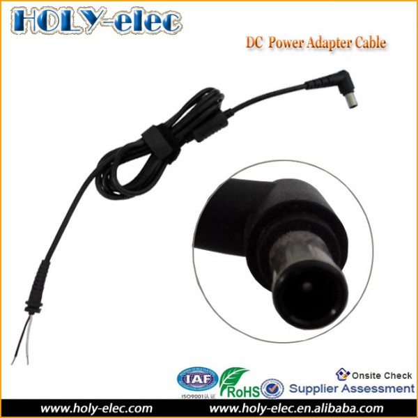 DC Cord Plug 6.5*4.4mm / 6.5x4.4mm 6.0*4.4mm DC Power Supply Cable for Sony Laptop Charger DC Power Cord Jack Cable