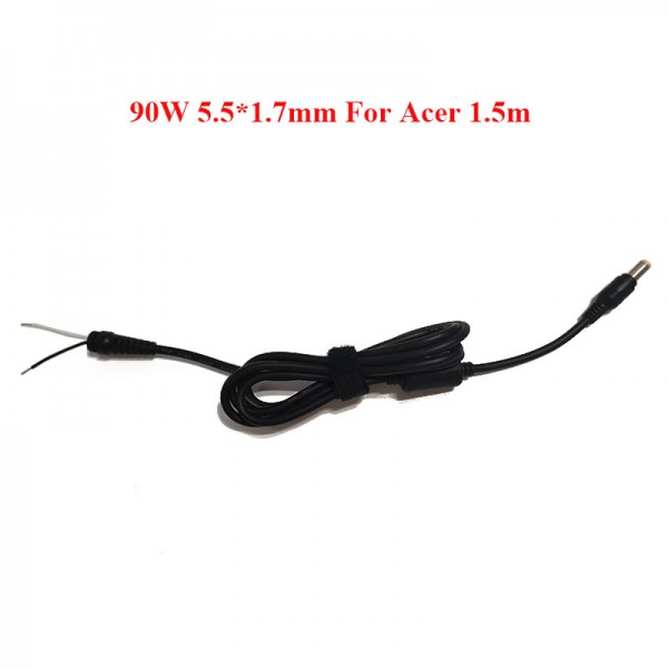 Laptop DC Power Cable 5.5*1.7mm Straight Tip for Acer Adapter Charger Cord