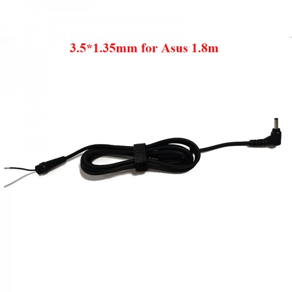 Laptop Adapter Cable Straight Tip 3.5*1.35mm Connector 3.5*1.5mm DC Power Plug Cord Wire 1.8m
