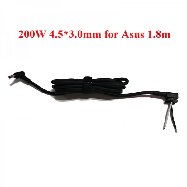 1.8m Laptop Adapter Cable 200W 4.5*3.0mm for Asus DC Power Plug Cord With High Quality
