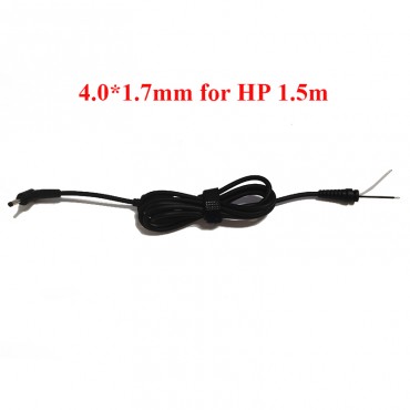 1.5m 90W 4.0*1.7mm DC Power Plug Cable for HP Laptop AC Adapter Cable
