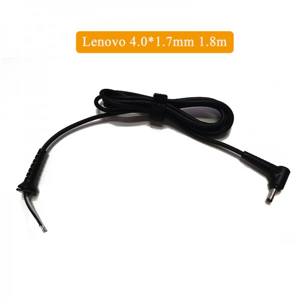 Laptop Adapter Cable 4.0*1.7mm Tip For Lenovo DC Power Plug Cord 1.8m