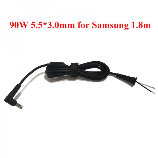 Laptop AC Adapter Cable 90W 5.5*3.0mm angular for Samsung DC Power Plug Cord 1.8m