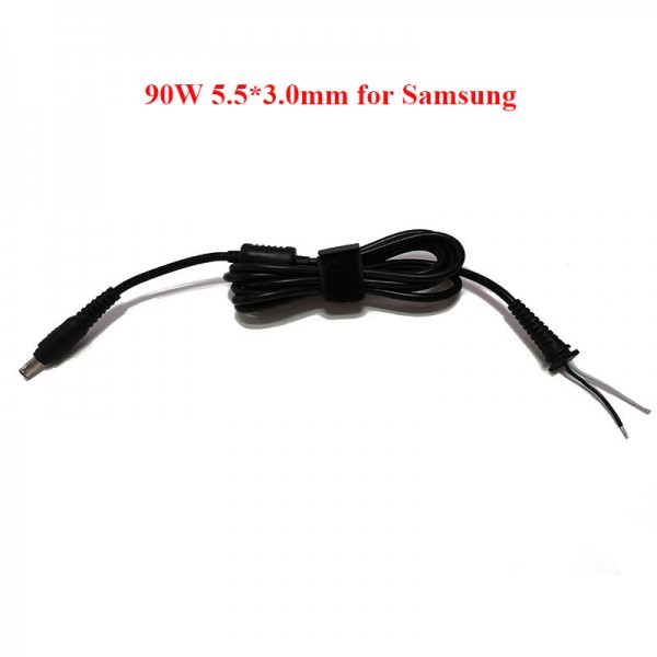 DC Power Cable 5.5*3.0mm Tip Full Copper Material For Samsung Laptop Adapter Cord 1.8m