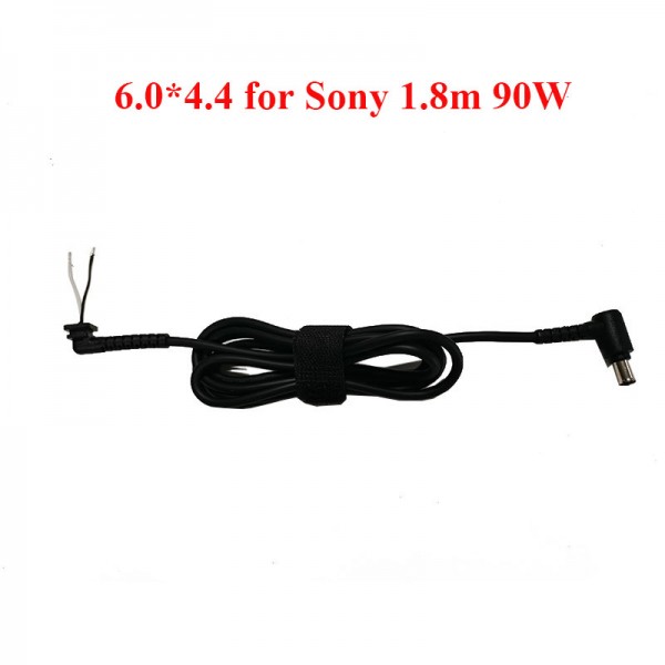 Laptop AC Adapter Cable 6.0*4.4mm for Sony Charger Cable DC Power Cord 1.8m