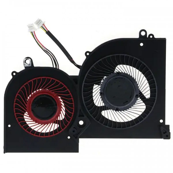 Laptop Cpu & Gpu Cooling Fan For Msi Gs65 Gs65Vr Ms-16Q2 16Q2-Cpu-Cw 16Q2-Gpu-Cw