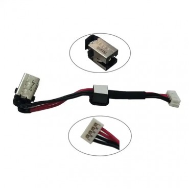 PJ490 DC Power Jack Charging Cable Harness for Toshiba Satellite C850 C850D C855 C855D