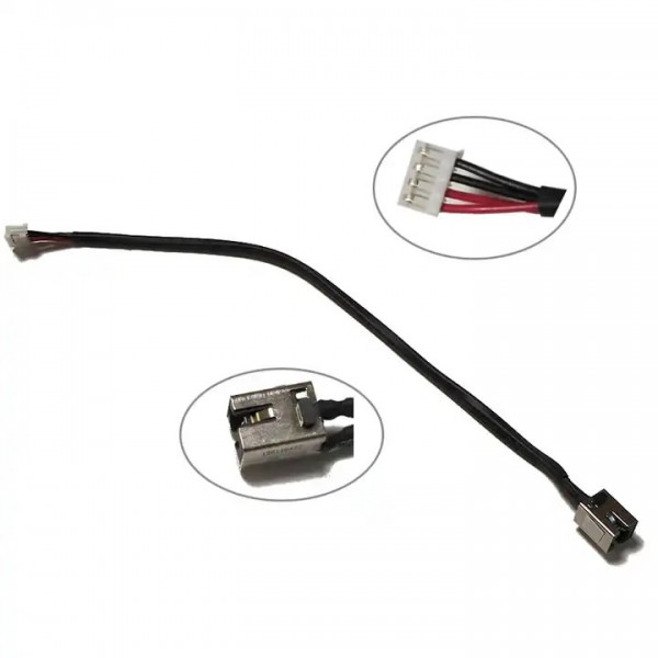 DC Power Jack Cable for Toshiba C80 C850D C870 C870D L850 laptop dc power jack(PJ527)